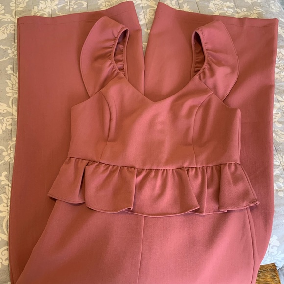 Gianni Bini, Mauve pants suit size S, NEW - Picture 4 of 5